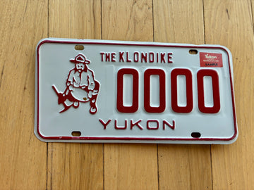 1985 Yukon Sample License Plate