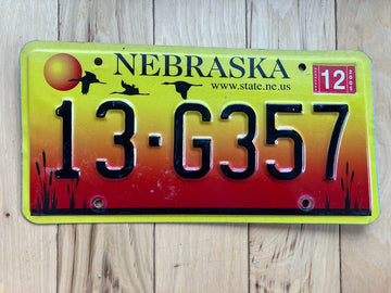 2005 Nebraska License Plate