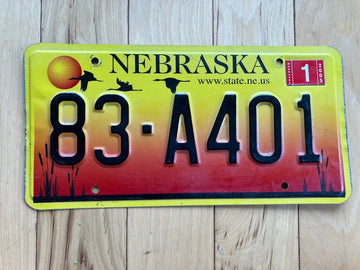 2005 Nebraska License Plate