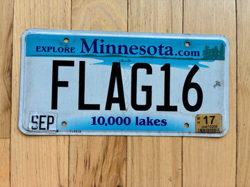 2017 Minnesota Vanity License Plate
