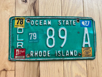 1979 Rhode Island Dealer License Plate