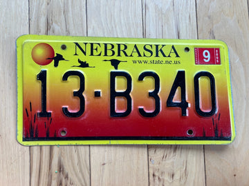 2005 Nebraska License Plate