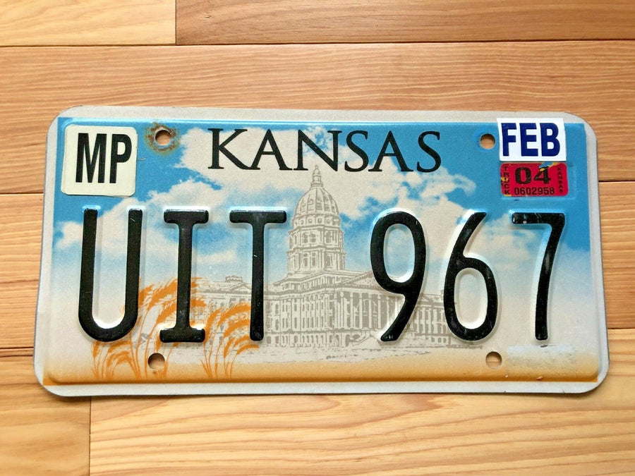 Kansas Capitol License Plate