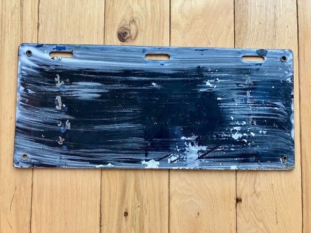 1918 New Hampshire License Plate