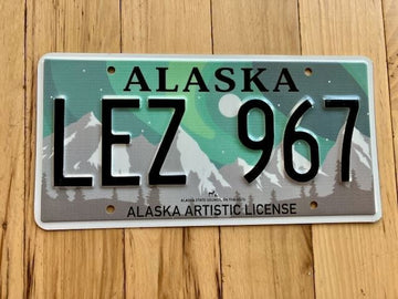 2020 Alaska Artistic License Plate