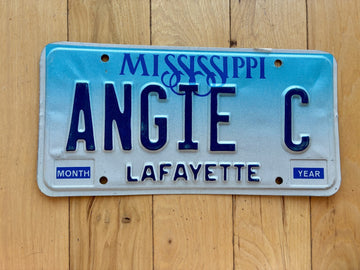 1993 Base Mississippi Vanity License Plate