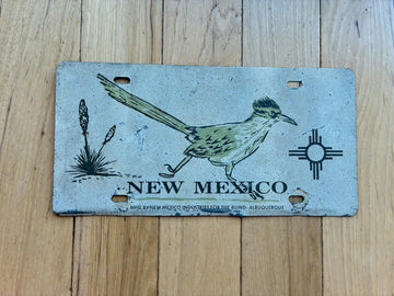 Vintage New Mexico Booster License Plate