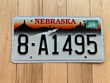 1999 Nebraska License Plate