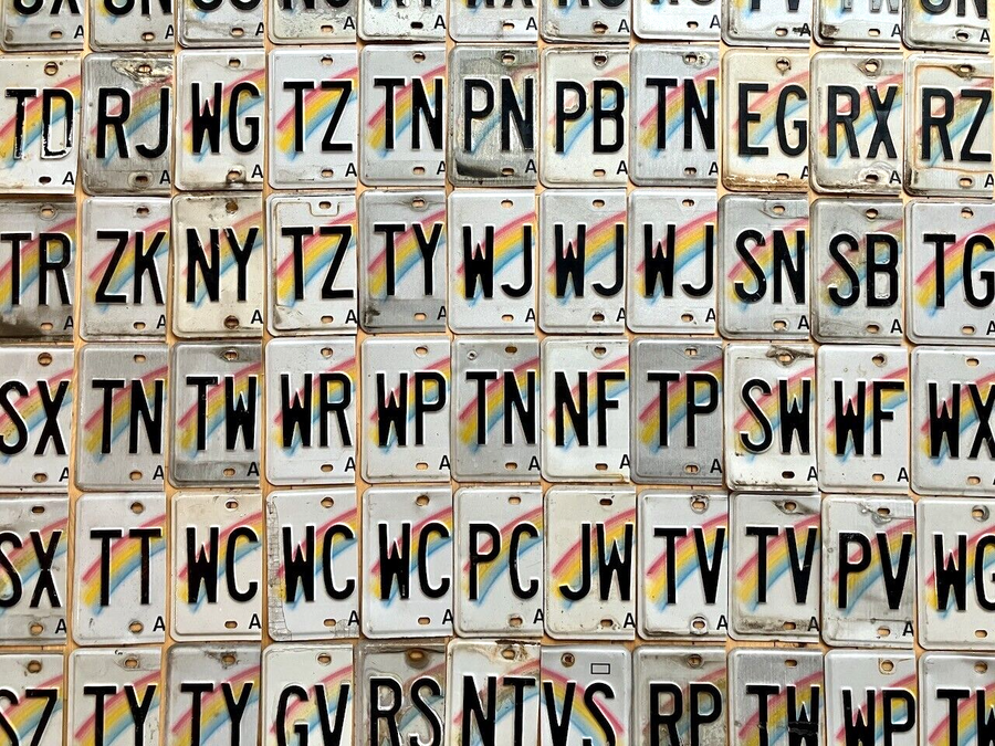 100 Craft Grade Hawaii Cut Halves (Two Letters Each Half) For Crafts