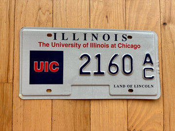 1997 University of Illinois at Chicago License Plate