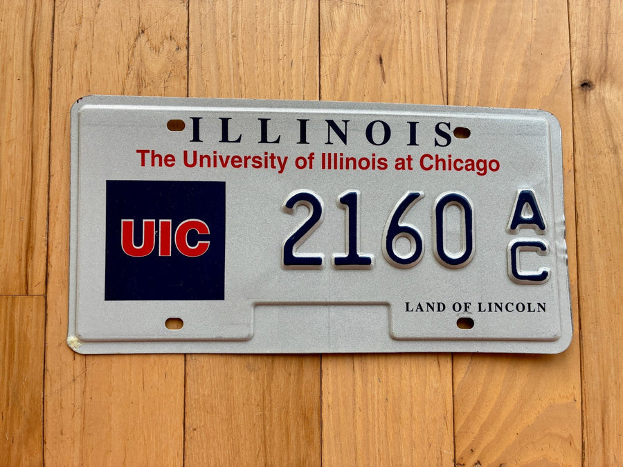 1997 University of Illinois at Chicago License Plate