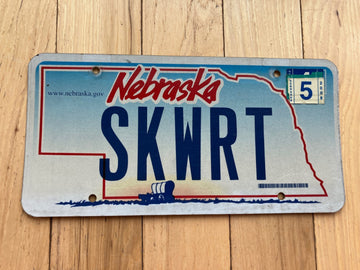 2008 Nebraska Vanity License Plate - SKWRT