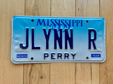 1993 Base Mississippi Vanity License Plate