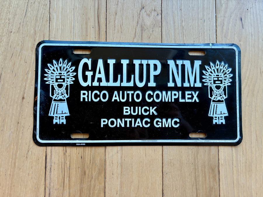 Vintage Gallup New Mexico Booster License Plate