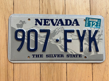 1995 Nevada License Plate