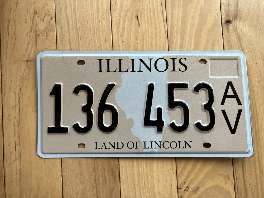 2012 Illinois Expanded-Use Antique Vehicle License Plate