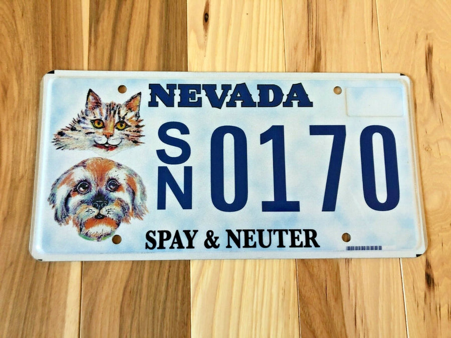 Nevada Spay & Neuter License Plate