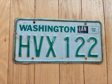 1983 to 1987 Washington State License Plate - Check With DOL First For YOM