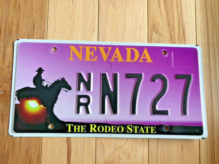 Nevada The Rodeo State License Plate – RusticPlates