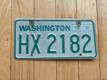 1983 to 1987 Washington State Truck License Plate - Check With DOL First For YOM