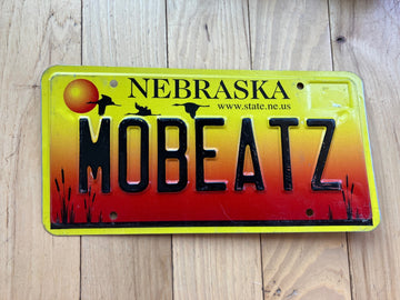 2005 Nebraska Vanity License Plate - MOBEATZ