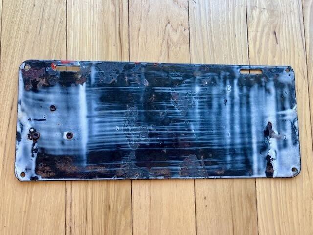 1913 New Jersey License Plate