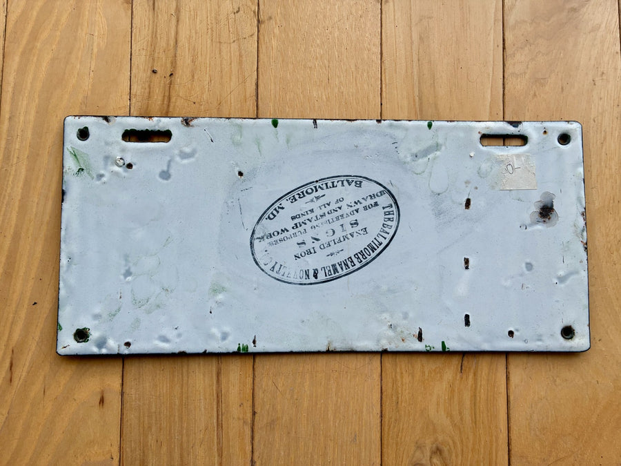 1914 New Hampshire License Plate