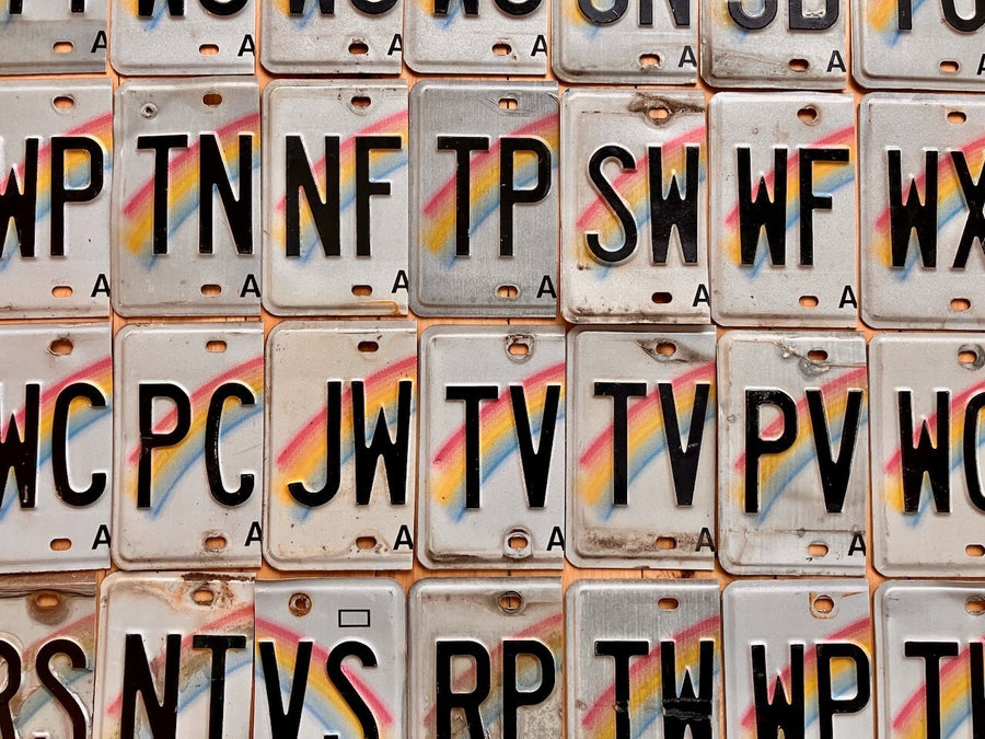 50 Craft Grade Hawaii Cut Halves (Two Letters Each Half) For Crafts/Art Projects