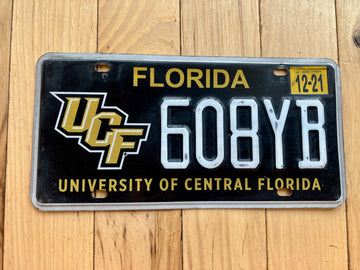 2021 University of Central Florida License Plate