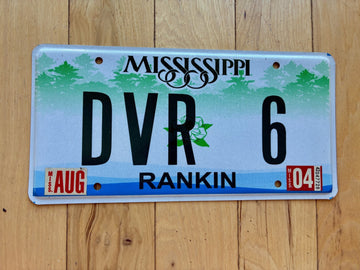 2004 Mississippi Vanity License Plate