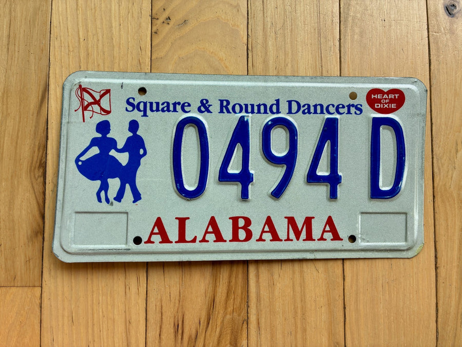 1995 Alabama Square & Round Dancers License Plate