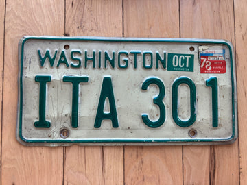 1978 Washington State License Plate