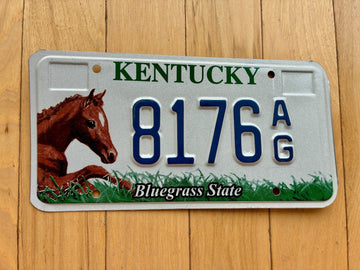 2009 Kentucky Horse License Plate