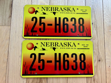Pair of 2005 Nebraska License Plates