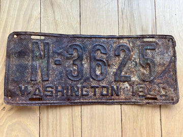 1940 Washington State License Plate