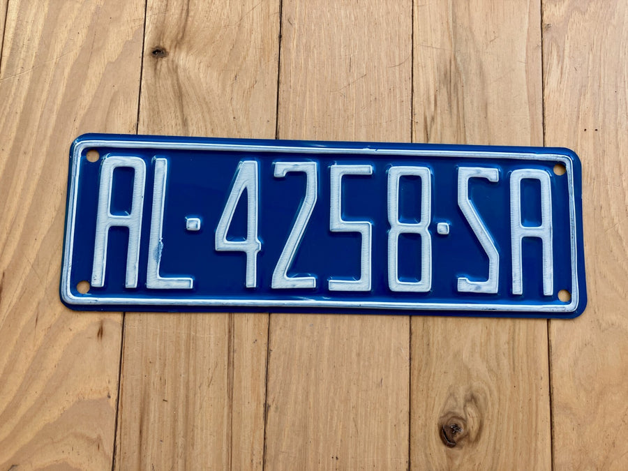 1960 Alabama Boat License Plate