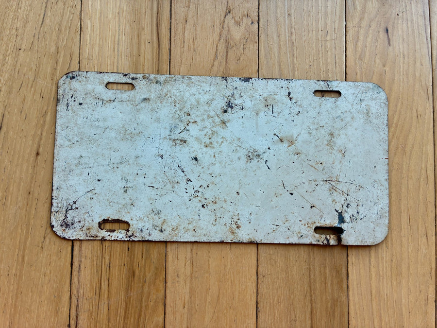 Vintage New Mexico Land Of Enchantment Booster License Plate