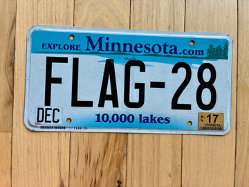 2017 Minnesota Vanity License Plate