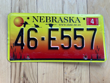 2005 Nebraska License Plate