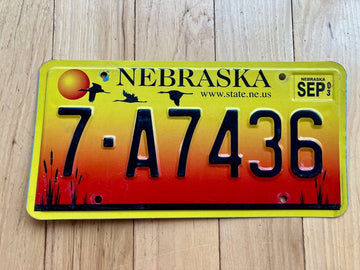 2003 Nebraska License Plate
