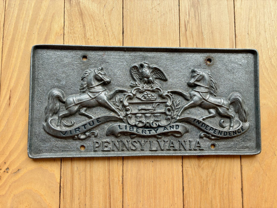 Pennsylvania Virtue Liberty and Independence Plaque