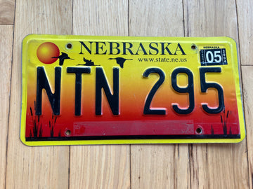 2004 Nebraska License Plate