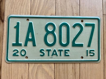 2015 Prototype For Demonstrating Color License Plate