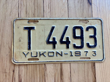 1973 Yukon Truck License Plate