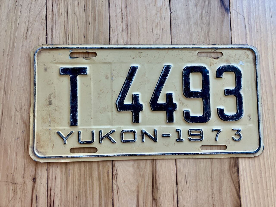 1973 Yukon Truck License Plate