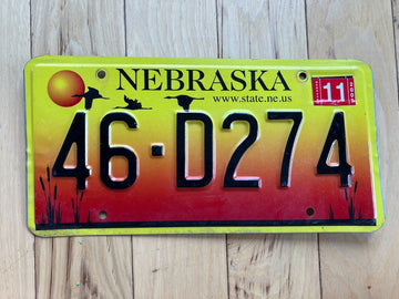 2005 Nebraska License Plate