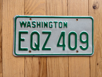 1983 Base Washington State License Plate (Check With DOL First For YOM)