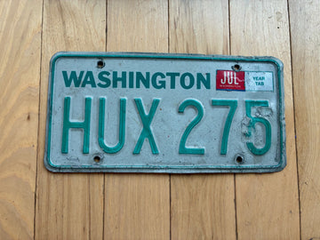 1983 to 1987 Washington State License Plate - Check With DOL First For YOM