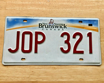 New Brunswick License Plate