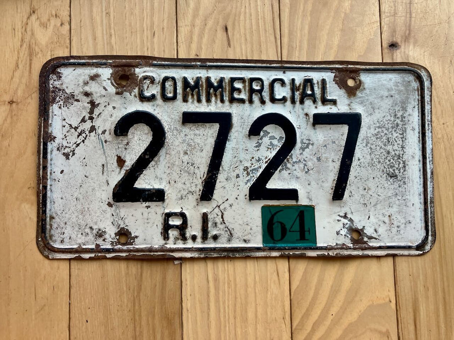 1964 Rhode Island Commercial License Plate